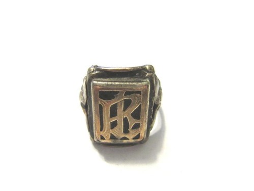 Siegelring silber gold mit - siegelring,