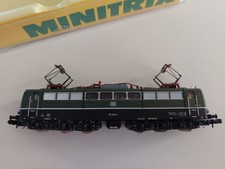 Minitrix E-Lok, grün, DB-Lokomotive, BR 151 024, wie neu, OVP! Eisenbahnzubehör