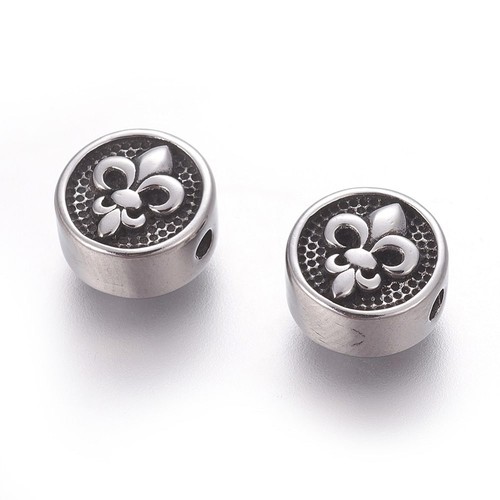 Edelstahl perle scheibe fleur - scheibe,