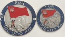 2 org.DDR Plaketten ,Für