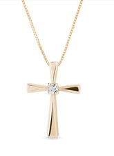 Diamond Necklace Chain Cross