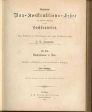 Konstruktionen in Eisen 