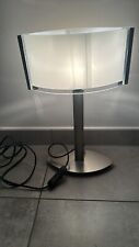 Bankamp Lampe Tischlampe Tischleuchte Edelstahl Glas 34 cm