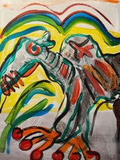 Malerei   Pop Art  Acryl/Foto