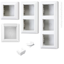 JUNG Serie AS  Aufputz-Kappe /