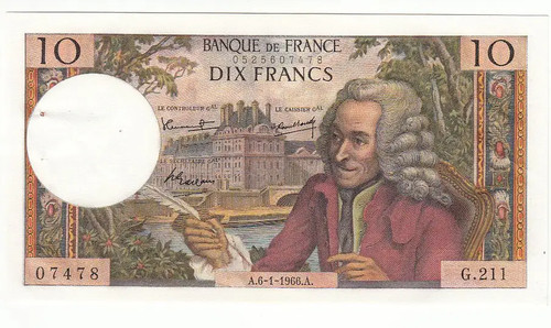 Francs voltaire - (germ),