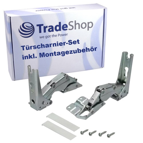 Flachscharnier oben unten - 2x,