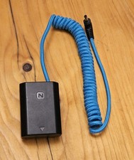 Kondor Blue 1.35/3.5mm DC to Sony NP-FZ100 Dummy Battery Cable