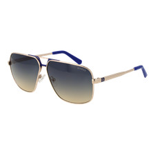 Guess Sonnenbrille GU00070 32W 61  Herren Silber