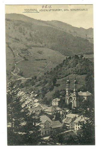 Todtnau partie mit kirche - todtnau,,