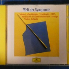 Welt der Symphonie Schubert Tschaikowsky Sibelius Deutsche Grammophon CD T-1744