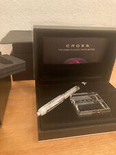 Cross Townsend Cherry Blossom Brushed Platinum Plate - Limited Edition ungenutzt