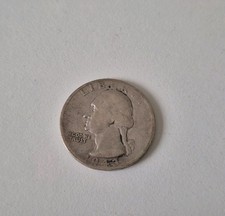 Quarter Dollar Münze USA 1943