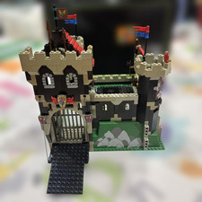 LEGO System Castle Black Knight's Castle 6086 im Jahr 1992 gebraucht nicht me...