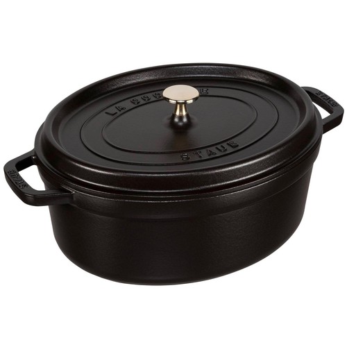 Staub cocotte 31cm oval - la,