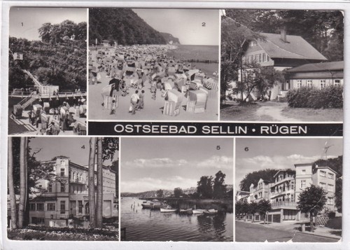 Ansichtskarte sellin rügen - ansichtskarte,