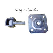 M20 Torscharnier Wandplatte Torband Einstellbar Torangel  VERZINKT