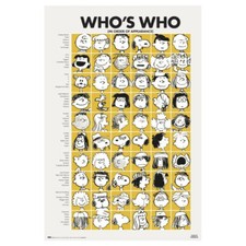 Poster Peanuts - Who's Who 61x91,5cm NEU 59922