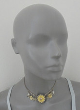 Pilgrim Halskette Danish Design Schmuck gelb / silberfarbend Karabiner Nr. 1694