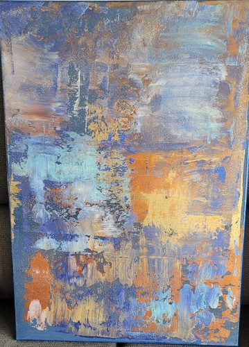 Acrylbild selbst gemalt - acrylbild,