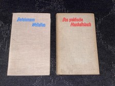 ? Bertelsmann Weltatlas & Das praktische Haushaltsbuch (1954)