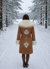 Hippie vintage mantel jacke