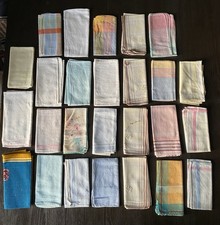 Konvolut 26 Damen Taschentücher DDR teilweise mit Monogramm