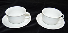 Thomas Trend Weiß Kaffee Obertasse mit Untertasse 2 Stück