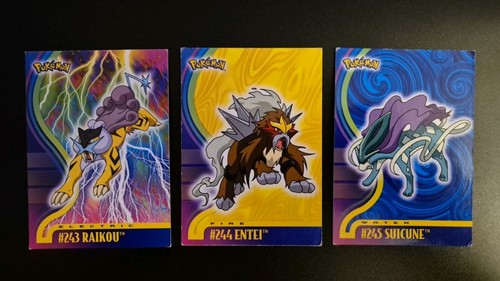 Pokémon topps 243 raikou - raikou,