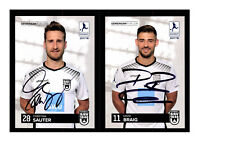 Autogrammkartensatz SSV Ulm 2017-18 6 Karten Original Signiert (3977)