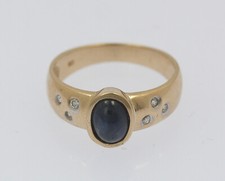 Ring in 14 kt 14k 585 er Gelb