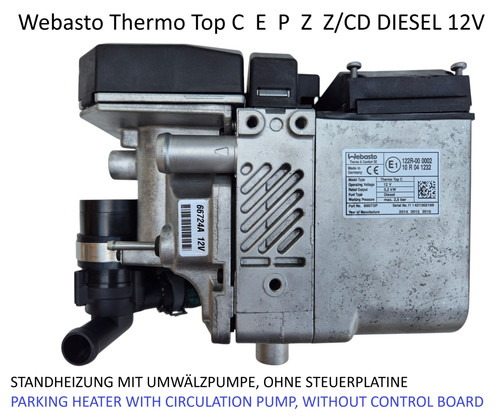 Webasto thermo top p z - webasto,
