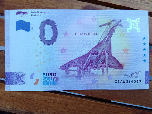 Euro souvenierschein - 0, euro-souvenierschein