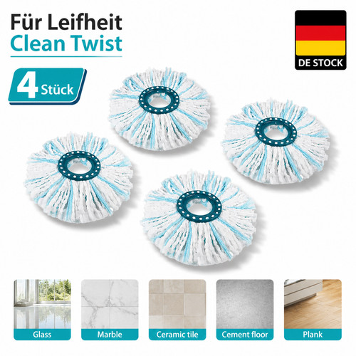 Wischmopp bezug für - 4x,