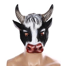 Kreative Kuhmaske