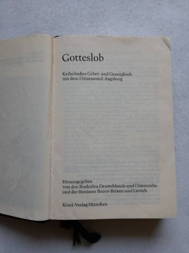Gotteslob katholisches gebet - gotteslob,