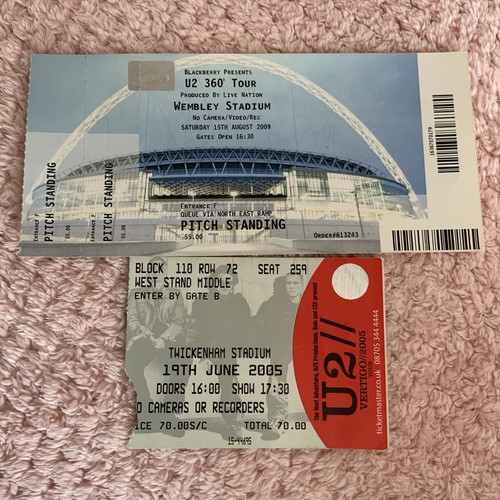 Ticket stubs vertigo 2005 - ticket,