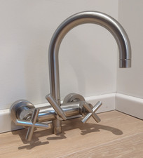 Dornbracht Tara Wannenbatterie Wandmontage, platin matt-25100892-06 Armatur