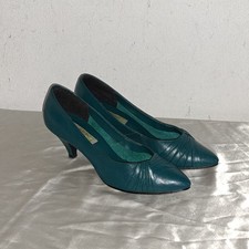 Vintage Pumps grün Luis Rossi