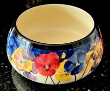 ROYAL DOULTON VINTAGE ANTIKE STIEFMÜTTERCHENSCHALE D4049 ART DECO EDWARDIAN um 1920