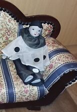 Pierrot Clown Porzellan Puppe