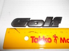  Volkswagen Golf Schriftzug 11 cm  Emblem, VW Bully ?, VW Bus ?,  VW Käfer ?, 