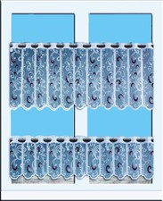 Gardinen Set mit Ranken in