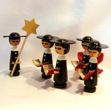 Weihnachtsdeko Erzgebirge Sternsinger Holz Deko / ej 411