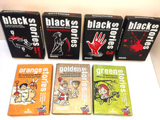 7x black stories orange golden