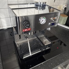Espressomaschine Siebträger Lelit Anita PL042 EM, silber, gebraucht