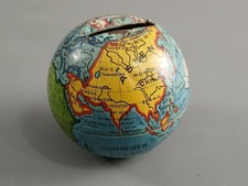 Spardose Blech Globus EDUSCHO