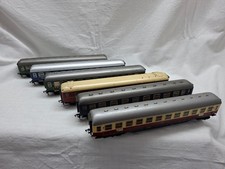 Fleischmann H0, 6 Personenwagen, sehr alt