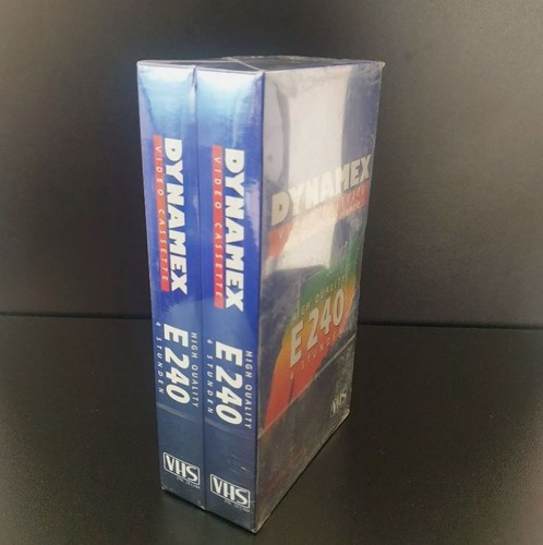 Vhs leerkassetten dynamex - vhs,