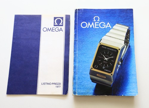 Omega prospekt katalog auswahl - omega,